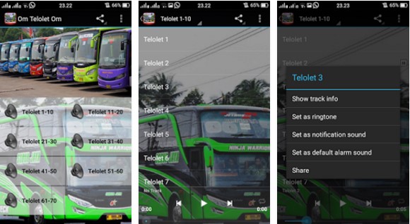Aplikasi Klakson Bus Telolet Terbaik Android