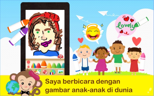 Aplikasi Android Menggambar dan Mewarnai untuk Anak-anak