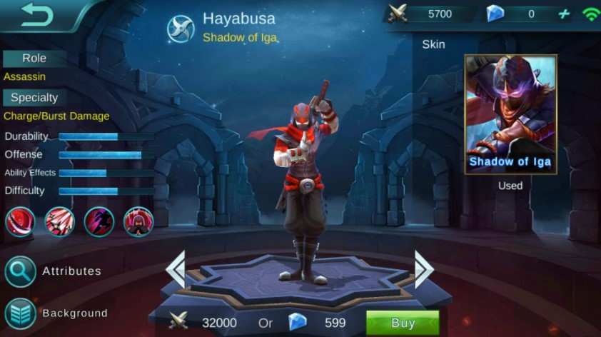 Mobile Legends Hayabusa