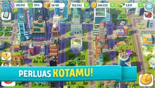 game membangun kota terbaik di Android